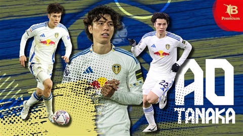  Ao Tanaka, từ cậu bé tranh bóng với Mitoma tới ngôi sao Premier League